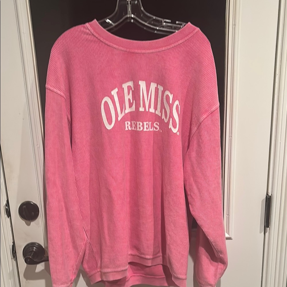 Ole Miss Rebels Pink Sweatshirt